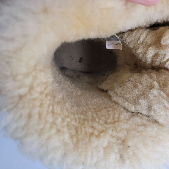 UGG Australia Bailey Bow II Leather Boots 8 Chestnut Shearling Lined 1016225 - Picture 13 of 14